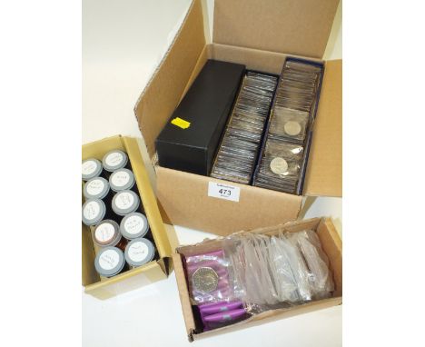 A COLLECTION OF VINTAGE AND MODERN COINAGE 