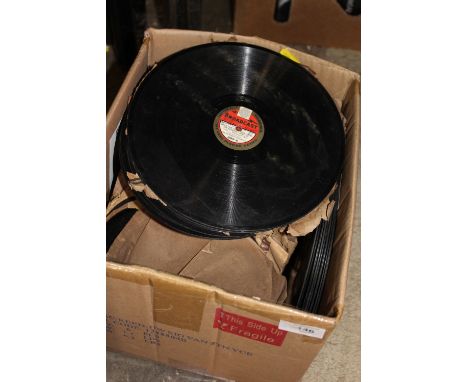 A BOX OF VINTAGE RECORDS 