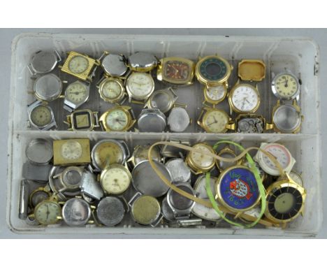 A collection of wristwatches, including Ingersoll, Timex and many more