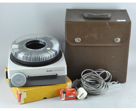 A Kodak 'Carousel S' projector in original box