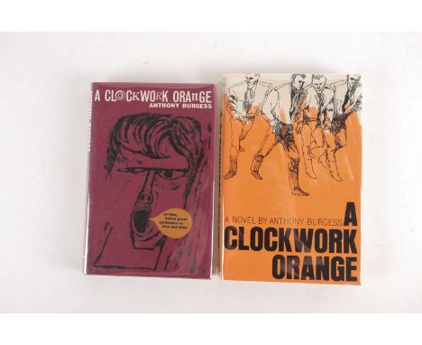 Burgess, Anthony: A Clockwork Orange, Heinemann, London (1970 Reprint), together with an American first edition of the same t