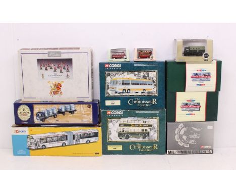 Corgi: A collection of assorted boxed Corgi Classics and Oxford Diecast vehicles, as well as The Green Howards Britains Set, 