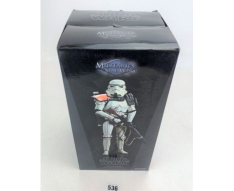 Sideshow Star Wars figure - Militaries of Star Wars Sand Trooper Squad Leader: Tatooine, 1:6 scale in box