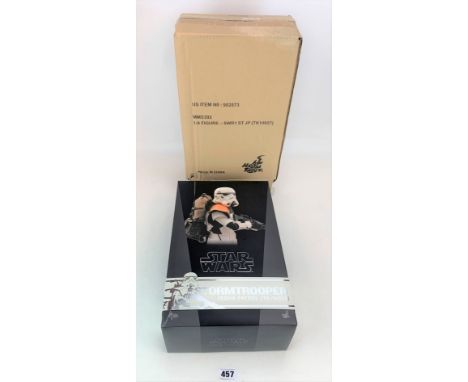 Hot Toys Star Wars figure - Storm Trooper (Jedha Patrol) MMS392 1:6 scale SWR1 ST JP (TK14057) in original packaging and box