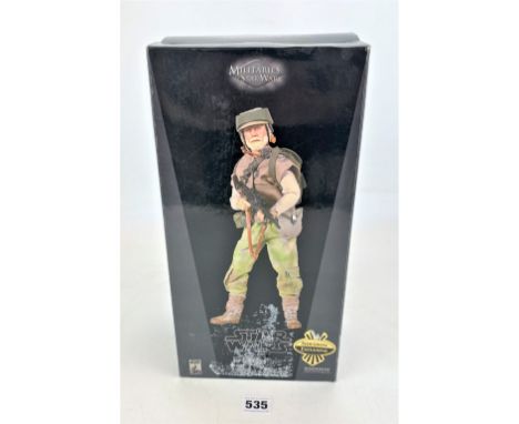 Sideshow Exclusive Star Wars figure - Militaries of Star Wars Rebel Commando Pathfinder: Endor, 1:6 scale in box