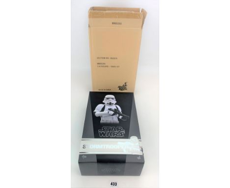 Hot Toys Star Wars figure - Storm Trooper, MMS393 1:6 scale SWR1 ST in original packaging and box