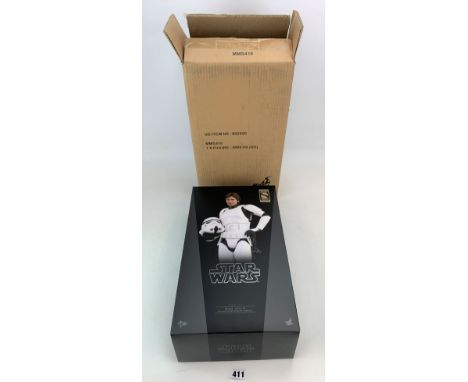 Hot Toys Star Wars figure - Han Solo, MMS418 1:6 scale SW4 HS (SD) in original packaging and box