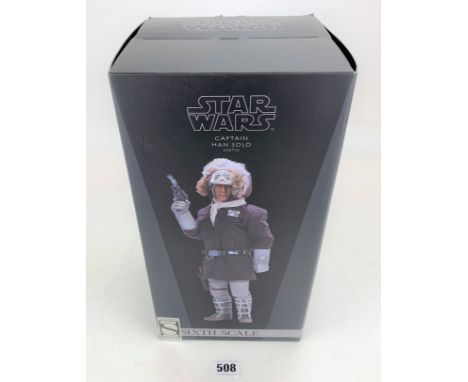 Sideshow Exclusive Star Wars figure - Captain Han Solo (Hoth), Sixth Scale in box