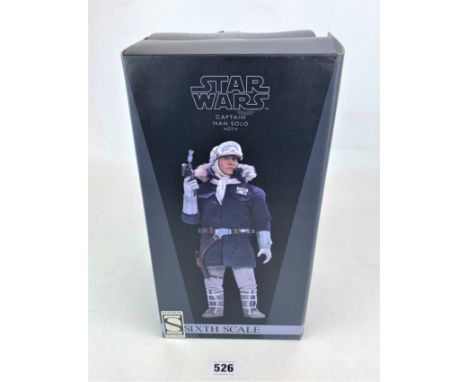 Sideshow Exclusive Star Wars figure - Captain Han Solo (Hoth), Sixth Scale in box