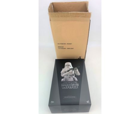 Hot Toys Star Wars figure - Snow Trooper MMS397 1:6 scale SW5 SWT in original packaging and box