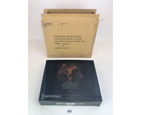 Sideshow Star Wars figure - Jawa, Sixth Scale in original packaging and box