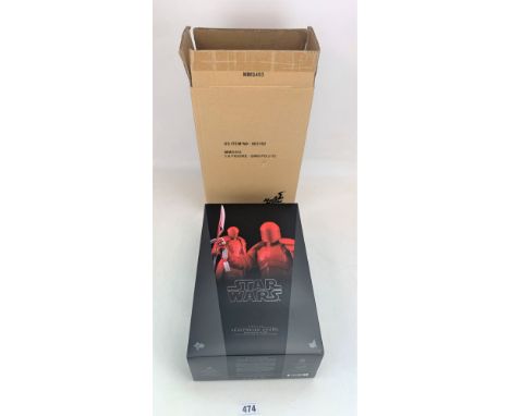 Hot Toys Star Wars figure - Praetorian Guard with Heavy Blade, MMS453 1:6 scale SW8 PG (HB) in original packaging and box