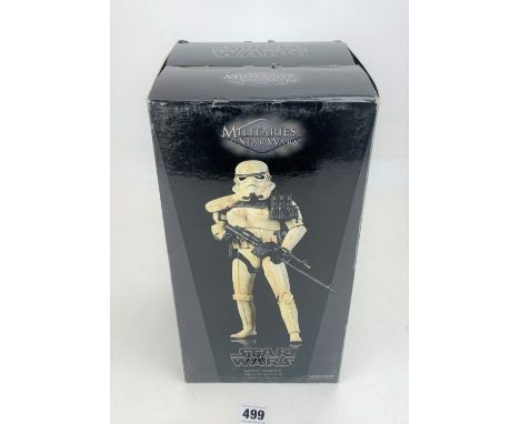 Sideshow Star Wars figure - Militaries of Star Wars, Sand Trooper Sergeant: Tatooine, 1:6 scale in box