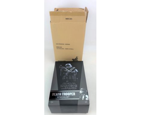 Hot Toys Star Wars figure - Death Trooper Specialist, MMS385 1:6 scale SWR1 DT (SL)  in original packaging and box