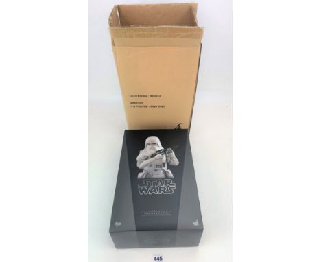 Hot Toys Star Wars figure - Snow Trooper MMS397 1:6 scale SW5 SWT in original packaging and box