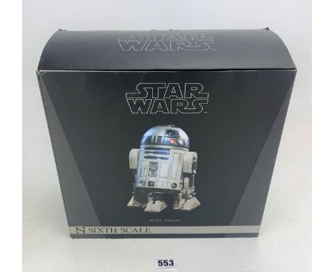 Sideshow Star Wars figure - R2-D2 Deluxe, Sixth Scale in box