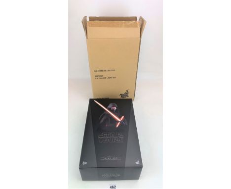 Hot Toys Star Wars figure - Kylo Ren, MMS320 1:6 scale SW7 KR in original packaging and box