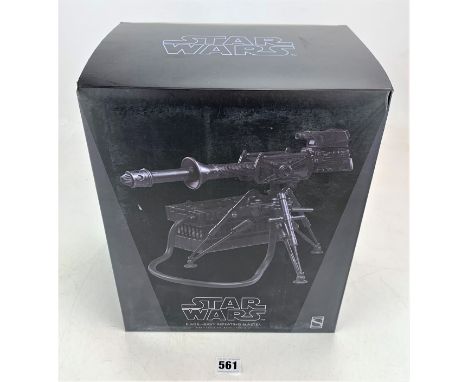 Sideshow Star Wars figure- E-Web Heavy Repeating Blaster, Sixth Scale in box