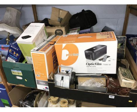 Assorted electronics and camera equipment etc.