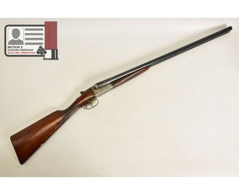 A 12 BORE SIDE BY SIDE DOUBLE BARREL DOUBLE TRIGGER AYA No 4 boxlock ejector shotgun chambered for 70mm (2¾'') cartridges ser