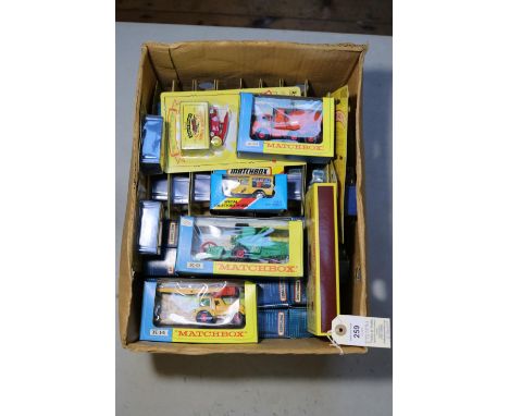 90+ Matchbox Series, Matchbox King Size and modern reissue Matchbox Series, etc. Including; 28x 17B; The Londoner bus, all co