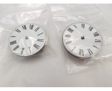 Mixed lot comprising two various Verge watch movements and dials, Bone - Swaffham and Thos Gilbert - Hythe, both with pierced