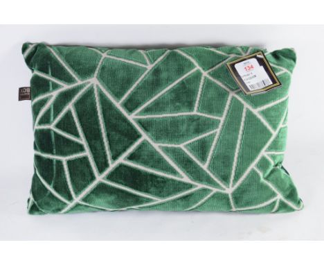 "Fairmont Park" Erb Veda Cushion with Filling, Colour: Green. RRP £64.99