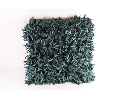 "17 Stories" Darnley Cushion, Colour: Emerald. RRP £31.99