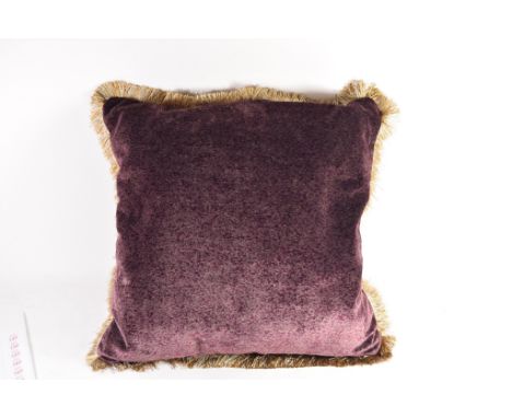 "World Menagerie" Henni Mottled Cushion, Colour: Plum. RRP £39.99