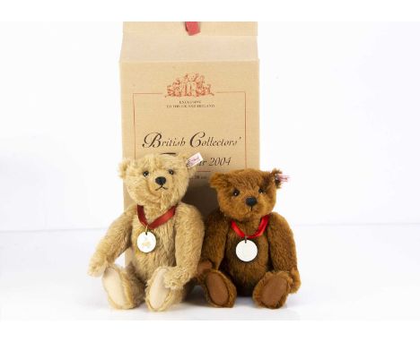 Two Steiff limited edition teddy bears, comprising of a 2003 Club Edition, in memory of the 1903 Leipzig Spring Trade Fair, w