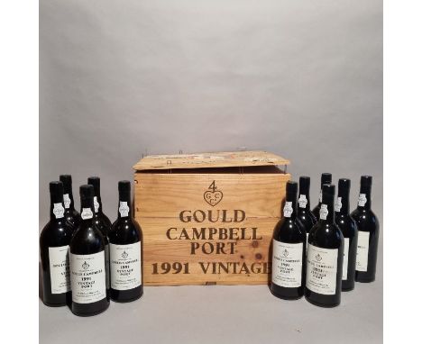 Gould Campbell 1991 Vintage Port 11 Bottles OWC11 Bottles