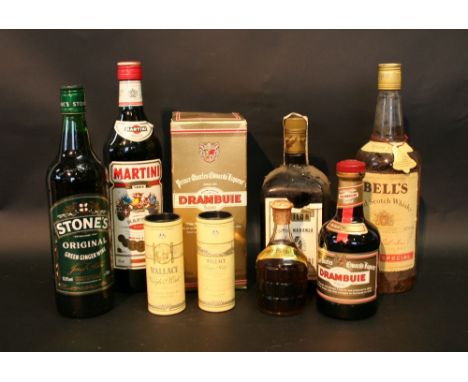 One Bottle of Bell's Scotch Whiskey together with various other bottles, to include liqueurs and spirits
