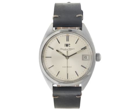 No Reserve - IWC Schaffhausen Electronic Vintage - Men's watch. Case: steel - bracelet: steel - tuning fork - condition: good