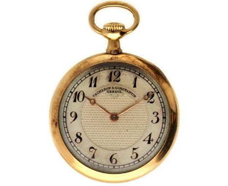 No Reserve - Vacheron &amp; Constantin 18K. - Ladies pocket watch - approx. 1910. Case: yellow gold (18K.) - manual winding -