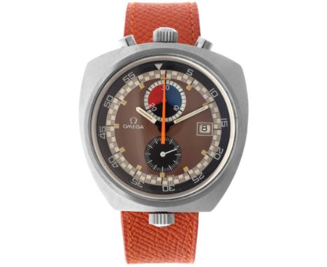 No Reserve - Omega Seamaster 'Bullhead' 146.011 - Men's watch - approx. 1970. Case: steel - strap: leather - manual winding -