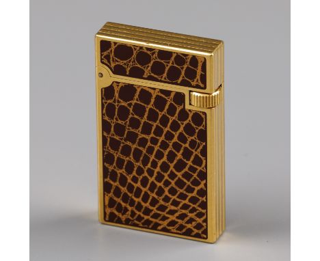 S.T. Dupont Fantaisies lighter. A very nice lighter with fantasy decor (Fantaisies ligne D). France, Paris, S.T. Dupont, 20th