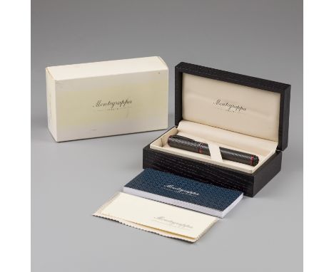 Montegrappa Quincy Jones ''Limited Edition'' Luxury marker - Carbon fiber / colored resin. A very modern jazzy look marker, m
