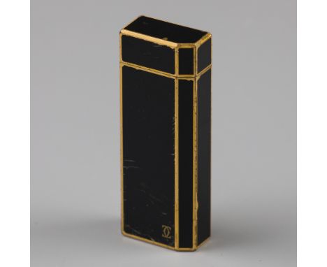 Cartier gas lighter Model enriched with gold plating France, Paris, Cartier, hallmarks: Cartier - used condition (not tested 