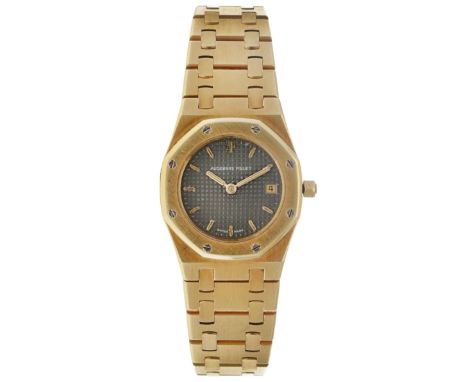 No Reserve - Audemars Piguet Royal Oak 18K. - Ladies watch  Case: yellow gold (18K.) - bracelet: yellow gold (18K.) - quartz 