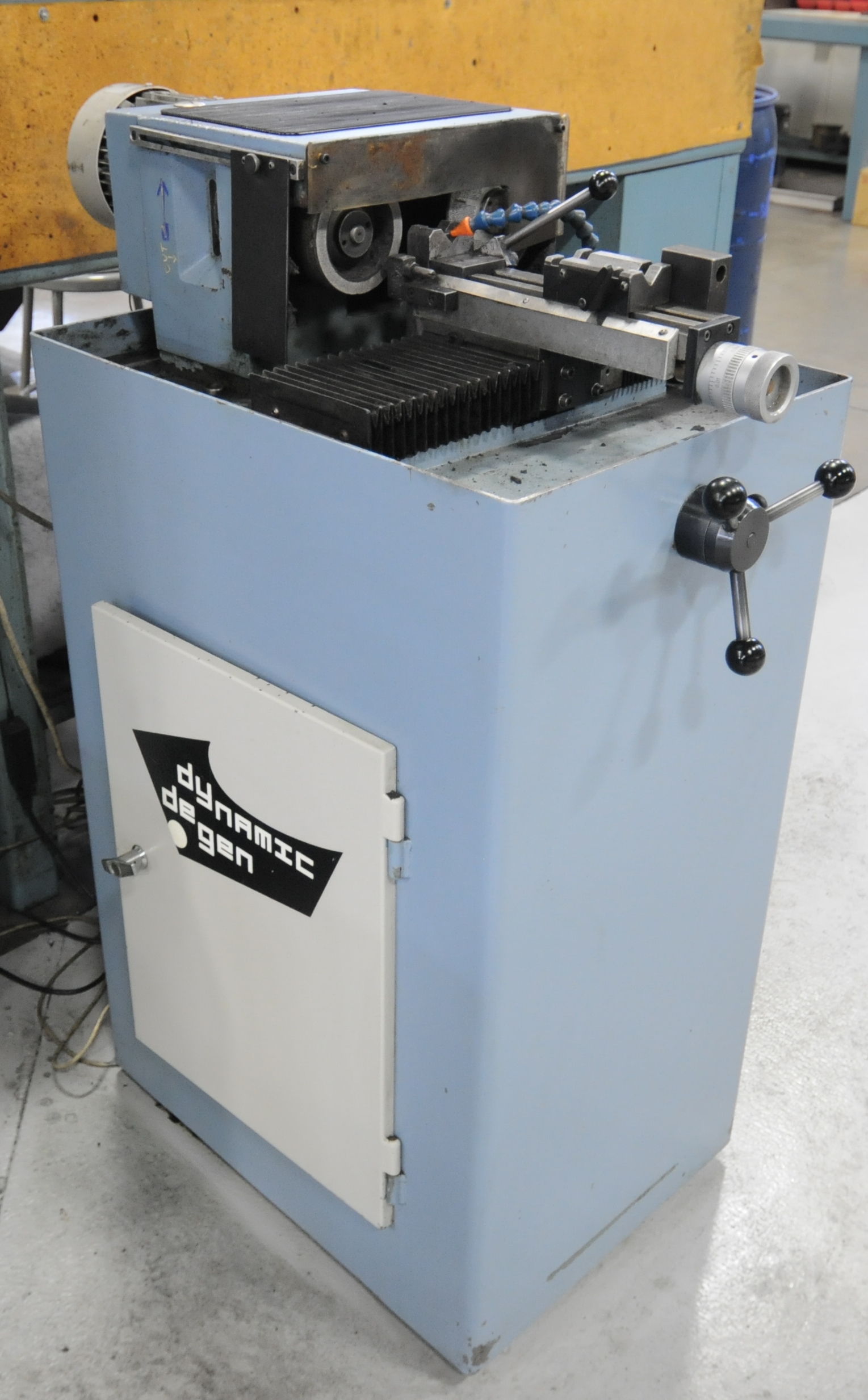 DEGEN TAM25/600 EJECTOR PIN CUTOFF AND FACE GRINDING MACHINE S/N 2456