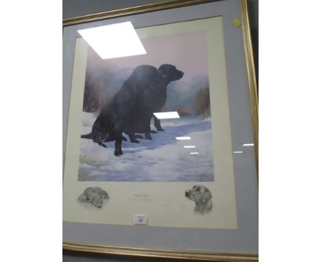 A SIGNED LTD EDITION NIGEL HEMMING PRINT ENTITLED SIDE BY SIDE 696/850