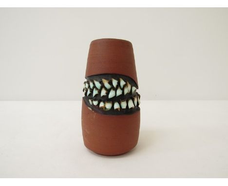 A Poole Pottery Atlantis range vase by Susan Dipple, monogram to base.  13.5cm high  