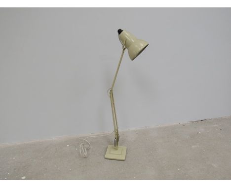 A Herbert Terry anglepoise desk light in cream 