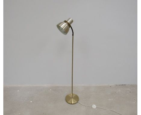 A Swedish Belid  - Adjustable floor lamp in gold 