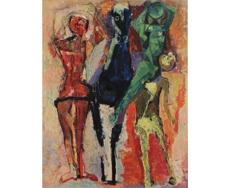 Marino Marini (1901-1980)  'Horse and Juggler' print  78cm x 62cm 