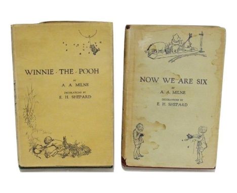 First Edition 'Winnie The Pooh' by AA Milne 1926 with dust cover, published by Methuen & Co. Ltd. 36 Essex Street London WC &