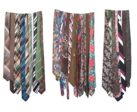 Mens Vintage & Other Ties incl. St. Michael, Keynote, Loyds, Melite of London, Tootal, Kingfisher, Burton, The National Trust
