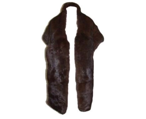 Vintage Mink Stole with shawl collar 