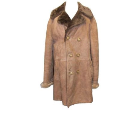 Mens Suede/Sheepskin Style Coat 