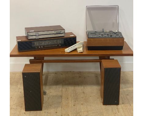 Bang &amp; Olufsen audio, a Beomaster 900 radio, a Beomaster 5000 stereo tuner, A Beocord 2000 de luxe reel to reel tape deck